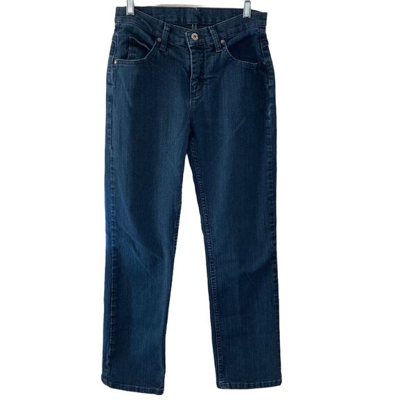 Lee Riders Jeans Womens 6P Stretch Dark Wash Blue - Picture 1 of 9